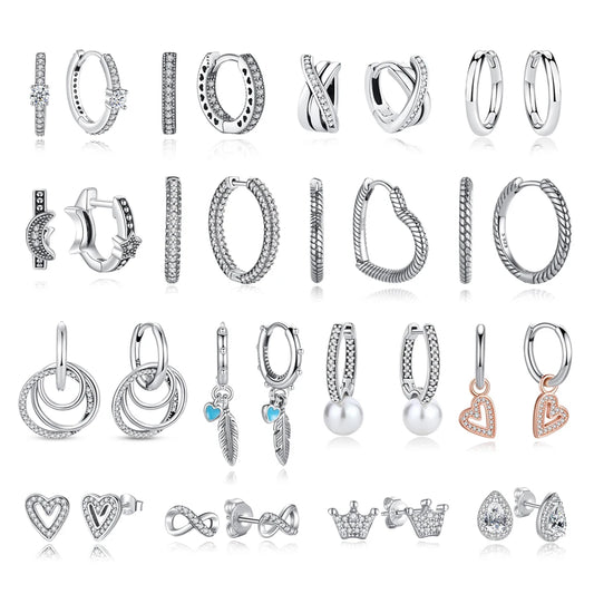 Elegant Silver Earrings