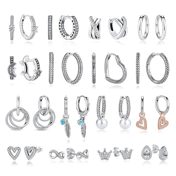 Elegant Silver Earrings